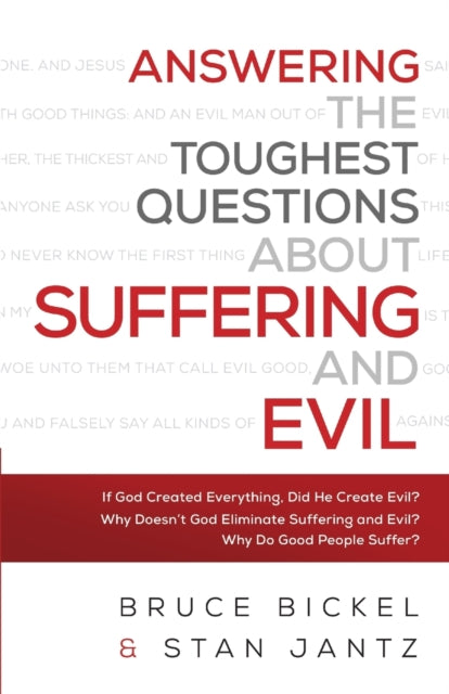 Book cover of: Answering the Toughest Questions. By: Bruce Bickel
