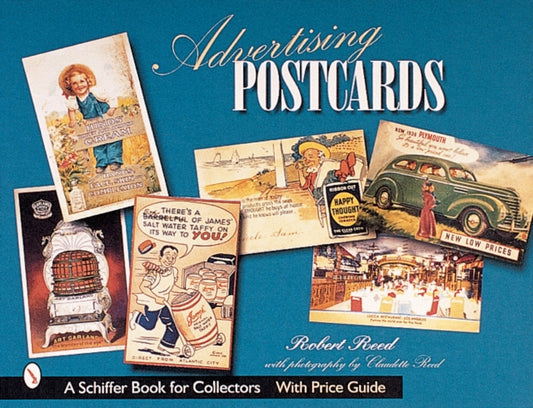Book cover of: Advertising Postcards. By: Robert M. Reed