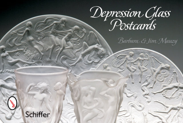 Book cover of: Depression Glass Postcards. By: Barbara Mauzy
