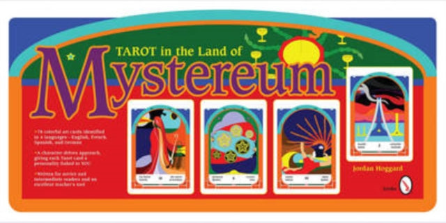 Book cover of: Tarot in the Land of Mystereum. By: Jordan Hoggart
