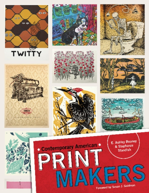 Book cover of: Contemporary American Print Makers. By: E. Ashley Rooney