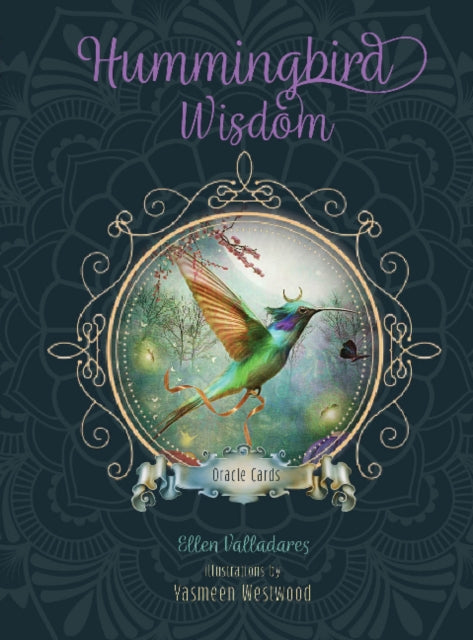 Book cover of: Hummingbird Wisdom Oracle Cards. By: Yasmeen Westwood
