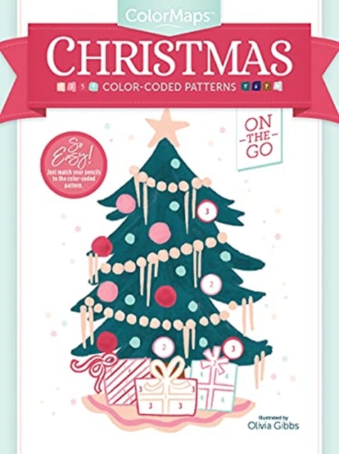 Book cover of: ColorMaps Christmas. By: Olivia Gibbs