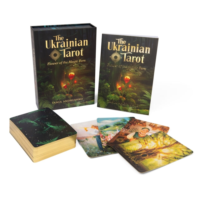Book cover of: Ukrainian Tarot (Tarot Deck and Guidebook Set)
