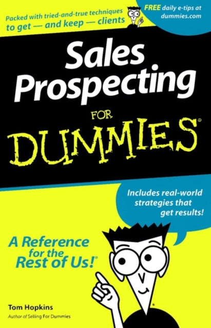 Book cover of: Sales Prospecting For Dummies