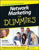 Book cover of: Network Marketing For Dummies. By: Zig Ziglar