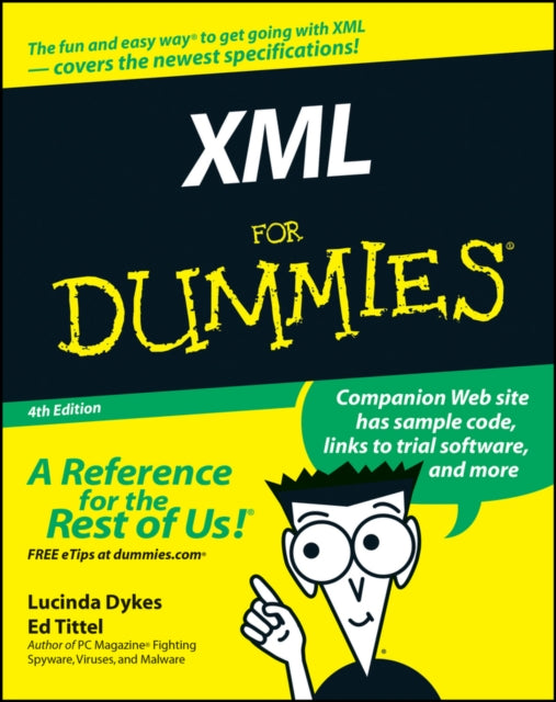 Book cover of: XML For Dummies