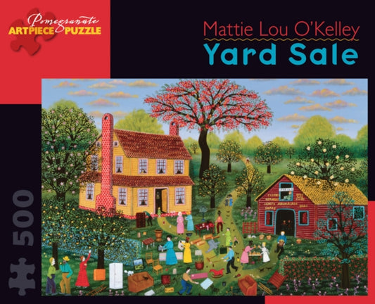 Book cover of: Yard Sale 500 Piece Jigsaw Puzzle