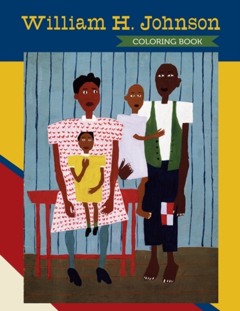 Book cover of: William H Johnson Colouring Book