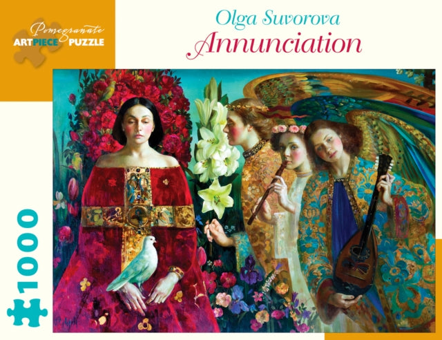 Book cover of: Olga Suvorova Annunciation 1000-Piece Jigsaw Puzzle