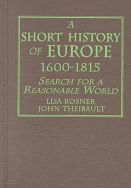 Book cover of: Short History of Europe, 1600-1815