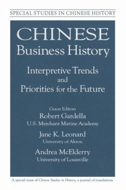 Book cover of: Chinese Business History