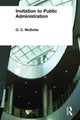 Book cover of: Invitation to Public Administration. By: O. C. McSwite