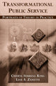 Book cover of: Transformational Public Service. By: Cheryl Simrell King