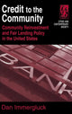 Book cover of: Credit to the Community. By: Daniel Immergluck