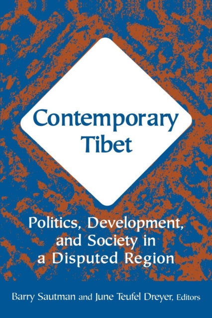 Book cover of: Contemporary Tibet. By: Barry Sautman