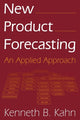 Book cover of: New Product Forecasting. By: Kenneth B. Kahn