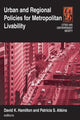 Book cover of: Urban and Regional Policies for Metropolitan Livability. By: David K. Hamilton