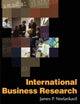 Book cover of: International Business Research. By: James P. Neelankavil
