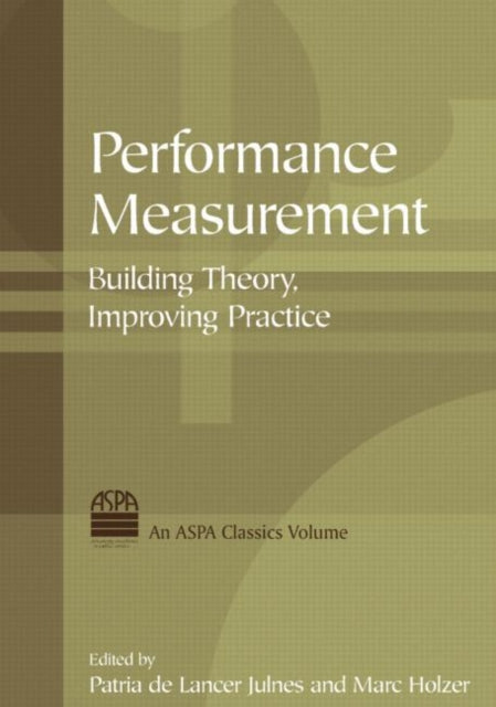Book cover of: Performance Measurement