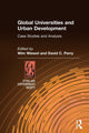 Book cover of: Global Universities and Urban Development: Case Studies and Analysis. By: Wim Wiewel