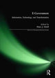 Book cover of: E-Government: Information, Technology, and Transformation. By: Hans J. Schnoll