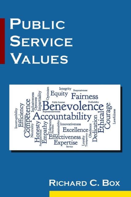 Book cover of: Public Service Values. By: Richard C. Box