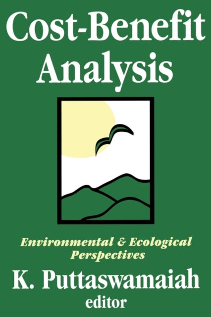 Book cover of: Cost-benefit Analysis. By: K. Puttaswamaiah