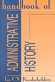 Book cover of: Handbook of Administrative History. By: Jos Raadschelders