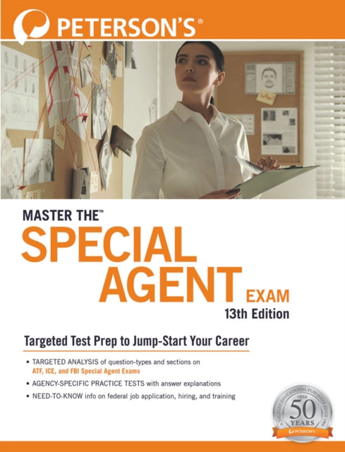 Book cover of: Master the™ Special Agent Exam. By: Peterson's