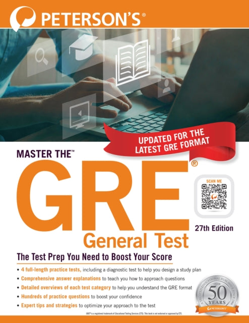 Book cover of: Master the GRE. By: Peterson's