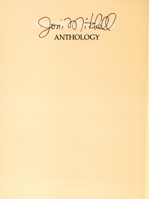 Joni Mitchell Anthology PVG