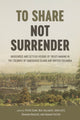 Book cover of: To Share, not Surrender. By: Peter Cook