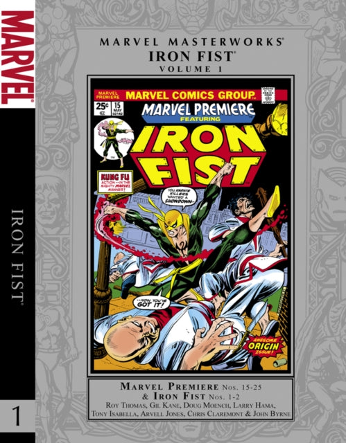Book cover of: Marvel Masterworks: Iron Fist Volume 1
