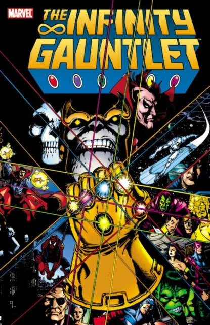 Book cover of: Infinity Gauntlet. By: Jim Starlin