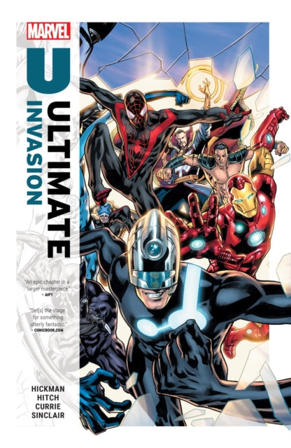 Book cover of: Ultimate Invasion. By: Jonathan Hickman