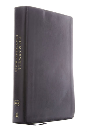 NKJV, Maxwell Leadership Bible, Third Edition, Leathersoft, Black, Comfort Print