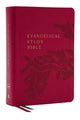 Book cover of: Evangelical Study Bible: Christ-centered. Faith-building. Mission-focused. (NKJV, Pink Leathersoft, Red Letter, Thumb Indexed, Large Comfort Print). By: Zondervan Publishing Company