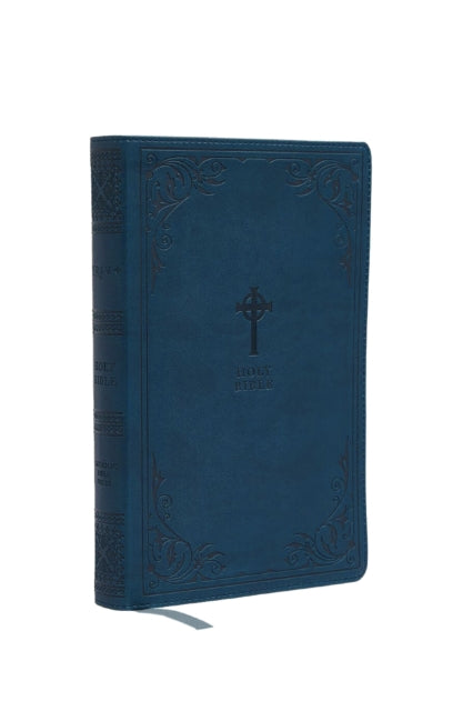 Book cover of: NRSV Catholic Edition Gift Bible, Teal Leathersoft (Comfort Print, Holy Bible, Complete Catholic Bible, NRSV CE)