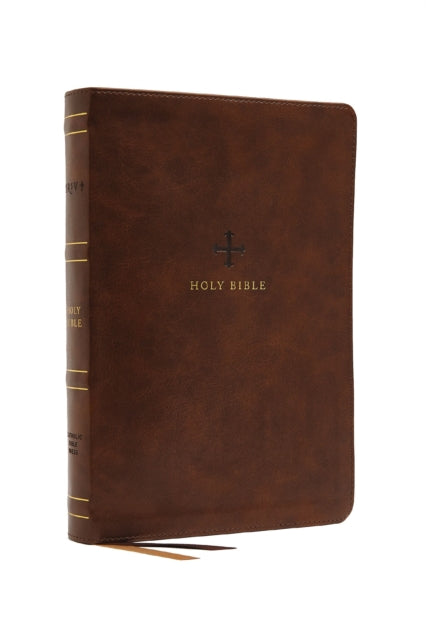 Book cover of: NRSV, Catholic Bible, Standard Personal Size, Leathersoft, Brown, Comfort Print