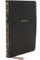 Book cover of: NKJV Holy Bible, Giant Print Thinline Bible, Black Leathersoft, Thumb Indexed, Red Letter, Comfort Print: New King James Version. By: Thomas Thomas Nelson