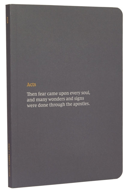 Book cover of: NKJV Bible Journal - Acts, Paperback, Comfort Print. By: Thomas Thomas Nelson