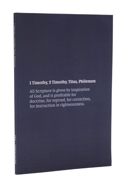 Book cover of: NKJV Bible Journal - 1-2 Timothy, Titus, Philemon, Paperback, Comfort Print. By: Thomas Thomas Nelson