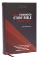 Book cover of: NKJV, Foundation Study Bible, Large Print, Hardcover, Red Letter, Comfort Print