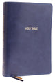 Book cover of: NKJV, Foundation Study Bible, Large Print, Leathersoft, Blue, Red Letter, Thumb Indexed, Comfort Print. By: Zondervan Publishing Company