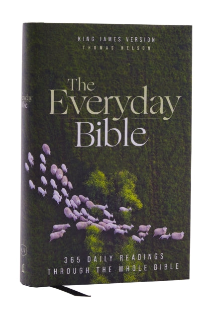 Book cover of: KJV, The Everyday Bible, Hardcover, Red Letter, Comfort Print. By: Zondervan