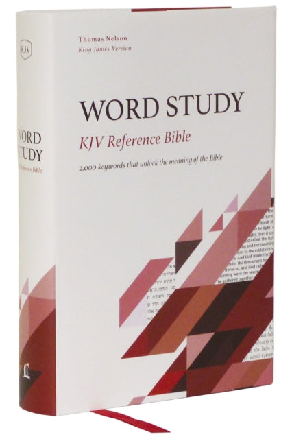 Book cover of: KJV, Word Study Reference Bible, Hardcover, Red Letter, Comfort Print. By: Zondervan Publishing Company