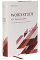 Book cover of: KJV, Word Study Reference Bible, Hardcover, Red Letter, Comfort Print. By: Zondervan Publishing Company