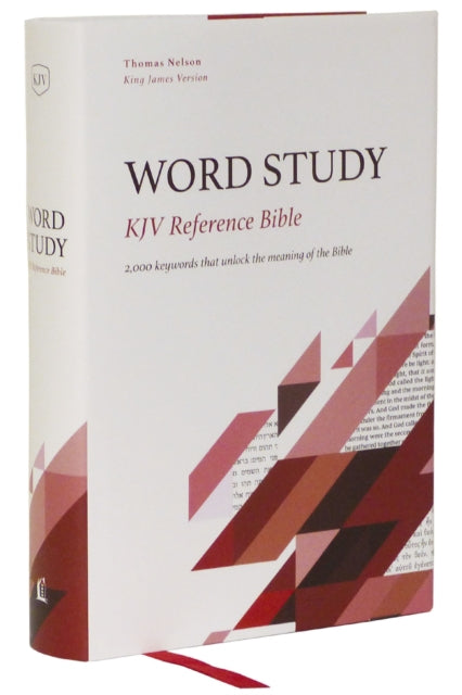 Book cover of: KJV, Word Study Reference Bible, Hardcover, Red Letter, Thumb Indexed, Comfort Print. By: Zondervan Publishing Company