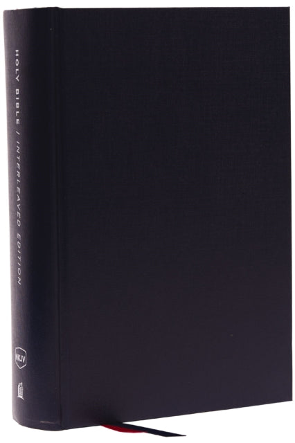 Book cover of: NKJV, Interleaved Bible, Journal Edition, Hardcover, Blue, Red Letter, Comfort Print. By: Zondervan Publishing Company